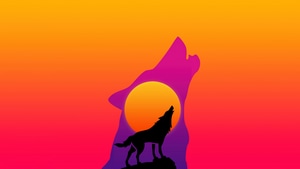 Fox, Artist, Artwork, Digital Art, Artstation, Minimalism, Minimalist, 4K wallpaper