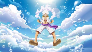 Luffy, Gear 5, Sun God Nika, 4K wallpaper