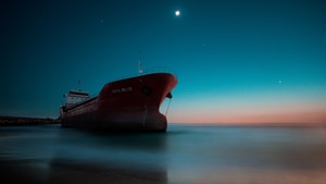 Ship, Sea, Photography, Reflection, 4K wallpaper