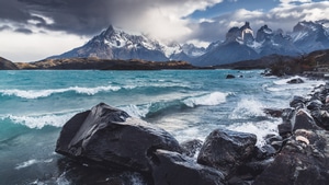Mountains, Rocks, Nature, 4K wallpaper