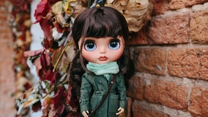 Adorable, Blythe doll, Cute doll, Innocent, 4K wallpaper