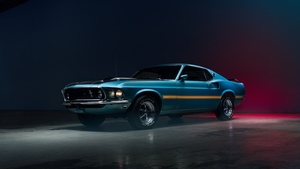 Ford Mustang Mach 1, Classic cars, 4K wallpaper