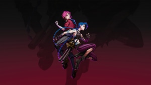 Jinx League Of Legends, Vi League Of Legends, Games, 2021 Games, Minimalism, Minimalist, Artist, Artwork, Digital Art, Artstation, 4K wallpaper