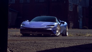 Ferrari SF90 Spider, 2024, Hypercar, 4K wallpaper