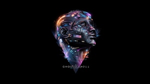Ghost In The Shell, Movies, Dark, Black, Behance, 4K wallpaper