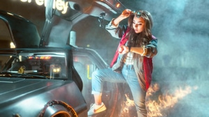 Back To The Future, Movies, Cosplay, Delorean, 4K wallpaper