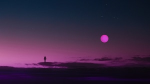 Alone, Artist, Artwork, Digital Art, 4K wallpaper