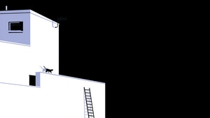 Cat, Minimalsim, Minimalist, Artist, Artwork, Digital Art, Dark, Black, 4K wallpaper