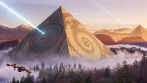Pyramid, Egypt, Artist, Artwork, Digital Art, Scifi, Artstation, 4K wallpaper