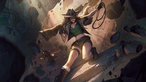 Caitlyn League Of Legends, League Of Legends, Games, Artist, Artwork, Digital Art, 4K wallpaper