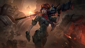Caitlyn League Of Legends, League Of Legends, Games, Artist, Artwork, Digital Art, 4K wallpaper
