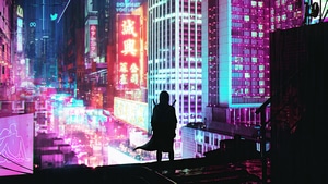 Scifi, Cyberpunk, Artist, Artwork, Digital Art, Artstation, 4K wallpaper