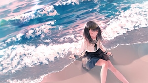 Anime Girl, Anime, Artist, Artwork, Digital Art, 4K wallpaper