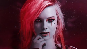 Harley Quinn, Supervillain, Superheroes, Artist, Artwork, Digital Art, Two Toned Hair, 4K wallpaper