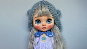 Innocent, Blythe doll, Cute doll, 4K wallpaper
