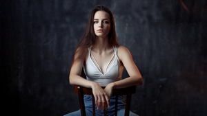 Girls, Model, 4K wallpaper
