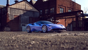 Ferrari SF90 Spider, Hypercar, 4K wallpaper