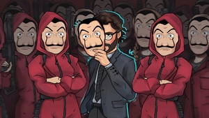 Money Heist, Tv Shows, Artist, Artwork, Digital Art, Illustration, Artstation, 4K wallpaper