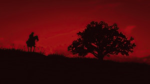 Red Dead Redemption 2, Games, 2021 Games, Silhouette, 4K wallpaper
