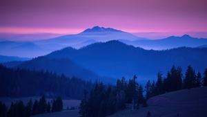 Mountains, Morning, Nature, 4K wallpaper