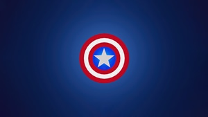 Captain America, Superheroes, Minimalism, Minimalist, Logo, 4K wallpaper