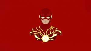 Flash, Superheroes, Minimalism, Minimalist, Artist, Artwork, Digital Art, Artstation, 4K wallpaper