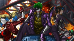 Punchline, Joker, Harley Quinn, Superheroes, Artist, Artwork, Digital Art, Artstation, 4K wallpaper