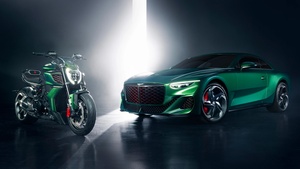 Bentley Mulliner Batur, Ducati Diavel for Bentley, 4K wallpaper