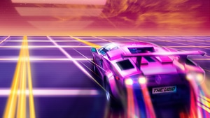 Vaporwave, Retrowave, Artist, Artwork, Digital Art, Artstation, 4K wallpaper