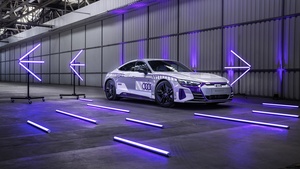 Audi RS e-tron GT, Electric cars, Aesthetic, 4K wallpaper
