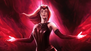 Wanda Vision, Scarlet Witch, Tv Shows, Artstation, 4K wallpaper