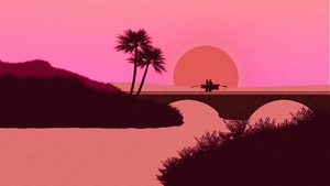 Boat, Couple, Love, Artist, Artwork, Digital Art, Deviantart, 4K wallpaper