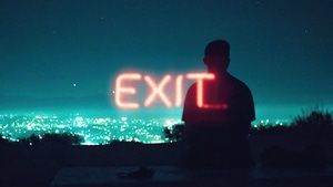 Photography, Neon, Silhouette, 4K wallpaper