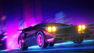 Retrowave, Synthwave, Artist, Artwork, Digital Art, 4K wallpaper
