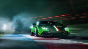 Lamborghini Huracán STO, Anniversary Edition, 4K wallpaper