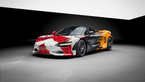 McLaren 720S, Art Car, 4K wallpaper