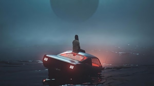 Alone, Artist, Artwork, Digital Art, 4K wallpaper