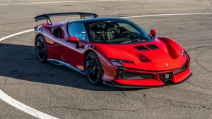 Ferrari SF90 XX Stradale, 2023, Red cars, 4K wallpaper