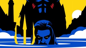 Aquaman, Superheroes, Artist, Artwork, Digital Art, Minimalism, Minimalist, 4K wallpaper