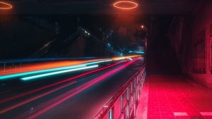Long Exposure, Road, Photography, 4K wallpaper