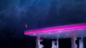 Outrun, Hoodie, Artist, Artwork, Digital Art, 4K wallpaper