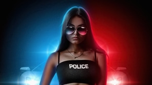 Police, Artist, Artwork, Digital Art, 4K wallpaper
