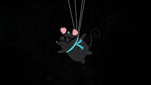 Mouse, Artist, Artwork, Digital Art, Dark, Black, 4K wallpaper
