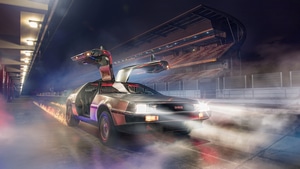 Delorean, Cars, Behance, 4K wallpaper