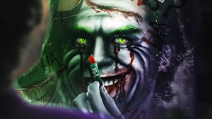 Joker, Supervillain, Superheroes, Artist, Artwork, Digital Art, 4K wallpaper