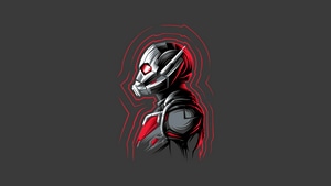 Ant Man, Superheroes, Minimalism, Minimalist, Artist, Artwork, Digital Art, Behance, 4K wallpaper