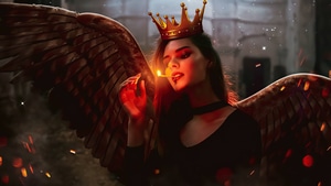 Demon, Wings, Angel, Artist, Artwork, Digital Art, 4K wallpaper