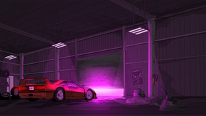 Retrowave, Artist, Artwork, Digital Art, Deviantart, 4K wallpaper