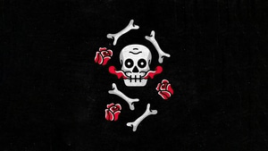 Skull, Roses, Dark, Black, Minimalism, Minimalist, Artist, Artwork, Digital Art, 4K wallpaper