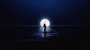 Alone, Moon, Artist, Artwork, Digital Art, 4K wallpaper